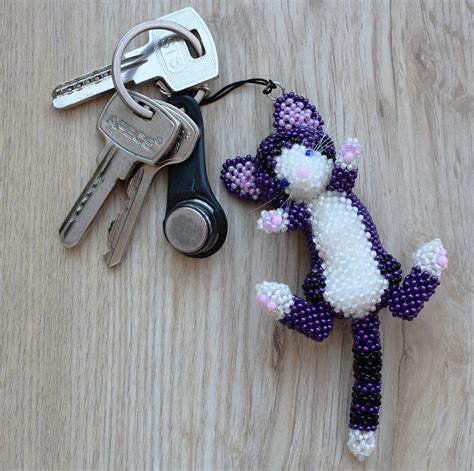 bead keychain patterns animals|handmade keychains with beads.